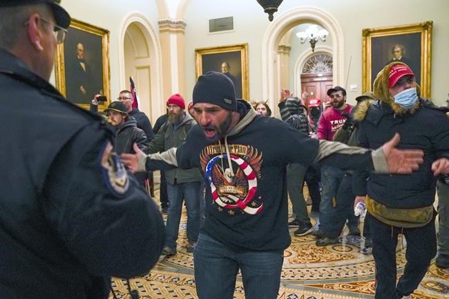 QAnon follower who chased officer on Jan. 6 gets 5 years | iNFOnews.ca QAnon follower who chased officer on Jan. 6 gets 5 years | iNFOnews.ca
