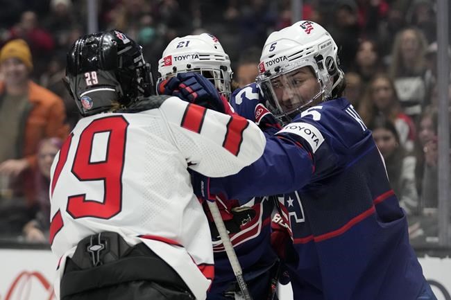 Serdachny's goal in OT gives Canadian women 3-2 win over U.S. | iNFOnews.ca CP339717473