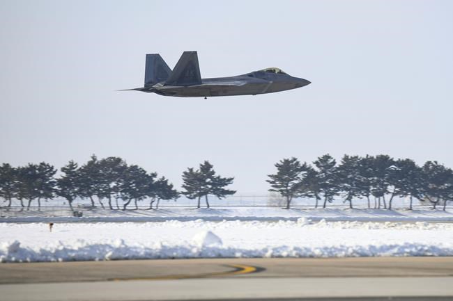 US flies bombers, stealth jets as Kim's sister threatens | iNFOnews.ca