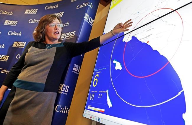 California earthquake puts early warning system to the test | iNFOnews.ca CP1990943138