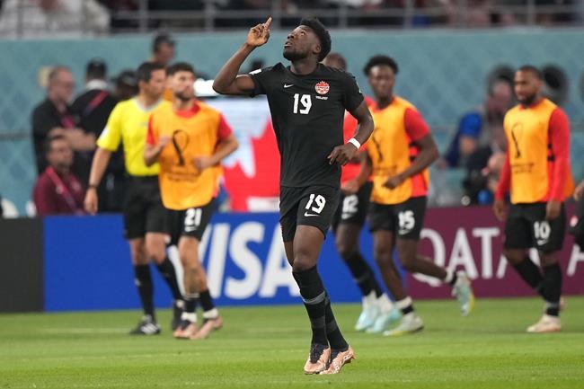 Davies named Canada Soccer player of the year after scoring at World Cup | iNFOnews.ca Davies named Canada Soccer player of the year after scoring at World Cup | iNFOnews.ca