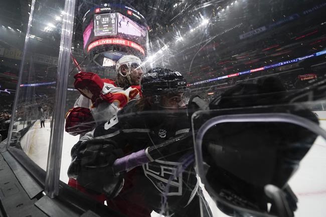 Kempe strikes in OT, Kings top Flames after giving away lead | iNFOnews.ca