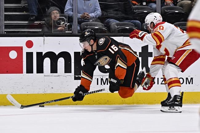 Andersson's OT goal gives Flames 3-2 win over Ducks | iNFOnews.ca