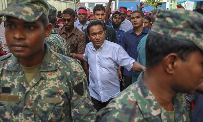 Ex-Maldives leader gets 11 years for money laundering, bribe | iNFOnews.ca