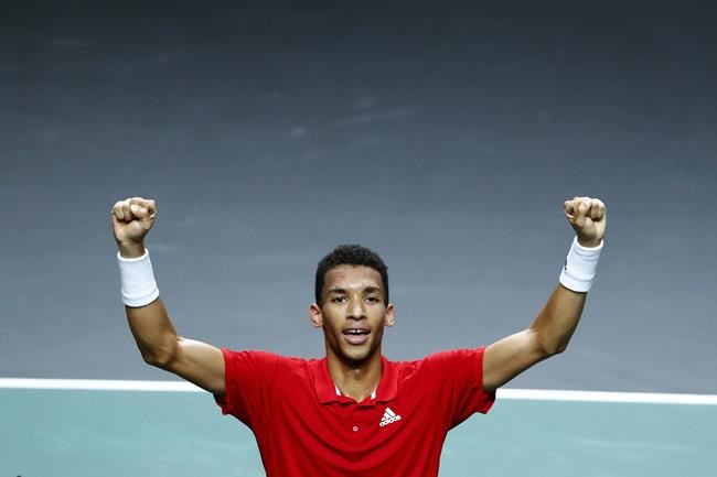 Auger-Aliassime voted Canadian Press male athlete of the year | iNFOnews.ca