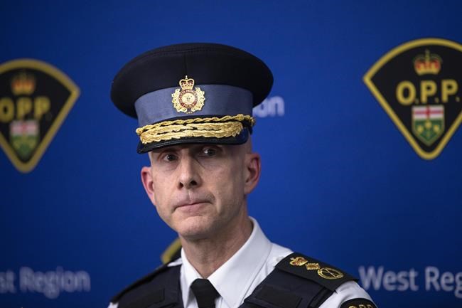 Man accused of killing OPP officer had been initially denied bail in other case | iNFOnews.ca
