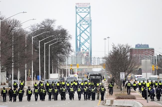 Windsor to get millions in federal help for cost of Ambassador Bridge blockade | iNFOnews.ca