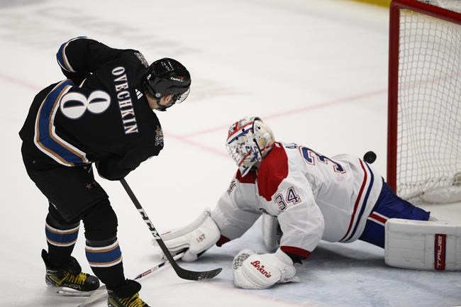 Ovechkin nets hat trick, Capitals crush Canadiens 9-2 | iNFOnews.ca