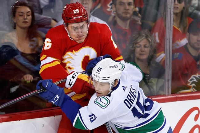 Weegar gives Flames big lift in 3-2 win over Canucks | iNFOnews.ca