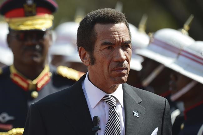 Botswana issues arrest warrant for ex-President Ian Khama | iNFOnews.ca