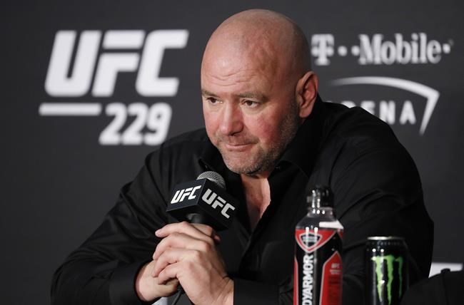 UFC President Dana White seen on video slapping his wife | iNFOnews.ca CP1795976631
