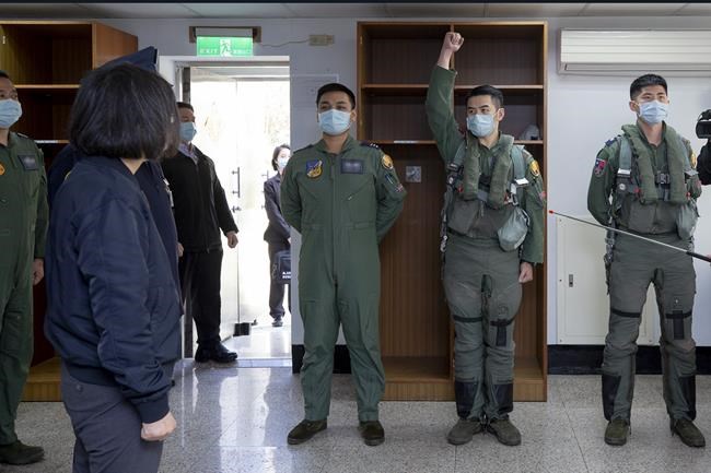 Taiwan's Tsai visits base as China protests US ship passage | iNFOnews.ca