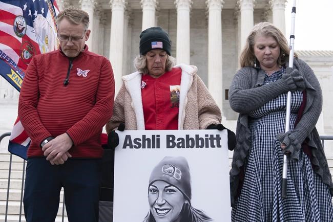 Ashli Babbitt's mother arrested during Jan. 6 demonstration | iNFOnews.ca
