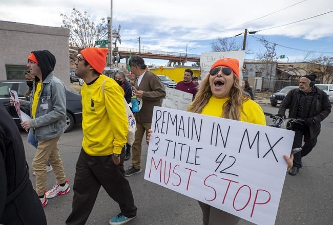 On eve of Biden's border visit, migrants fear new rules | iNFOnews.ca CP2089369583