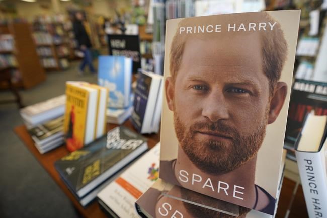 Prince Harry's memoir opens at a record-setting sales pace | iNFOnews.ca