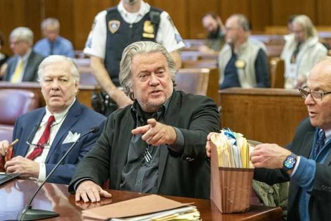 Bannon's lawyers ask to quit wall case, citing 'differences' | iNFOnews.ca Bannon's lawyers ask to quit wall case, citing 'differences' | iNFOnews.ca