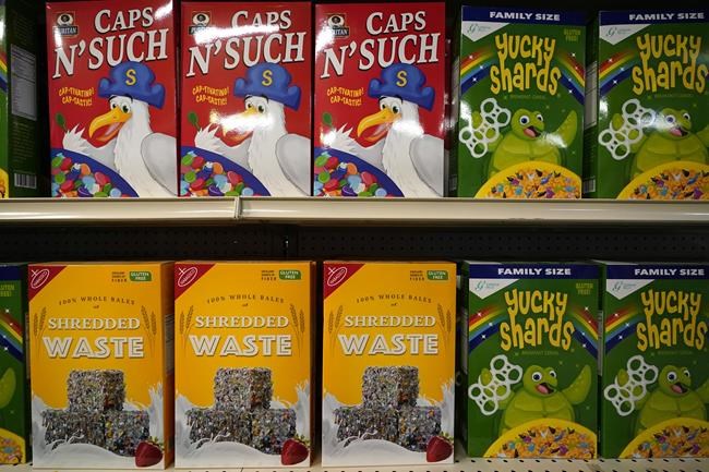 Plastic as art? Entire grocery store created from discards | iNFOnews.ca