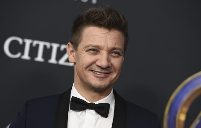 Renner says he's home from hospital after snow plow accident | iNFOnews.ca