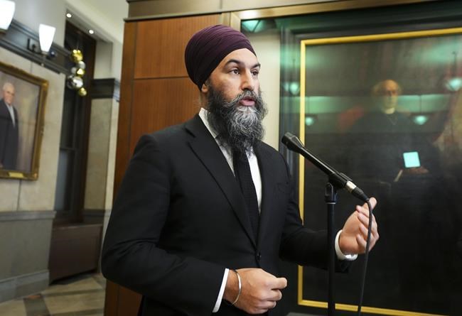 NDP leader says Liberal government is waging war against the working class | iNFOnews.ca NDP leader says Liberal government is waging war against the working class | iNFOnews.ca