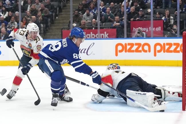 William Nylander leads Maple Leafs over Panthers 5-4 in overtime | iNFOnews.ca