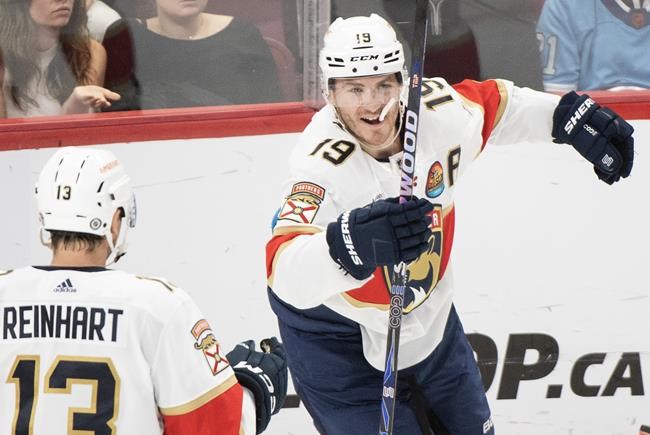 Tkachuk, Panthers cruise past Canadiens 6-2 behind five-goal second period | iNFOnews.ca