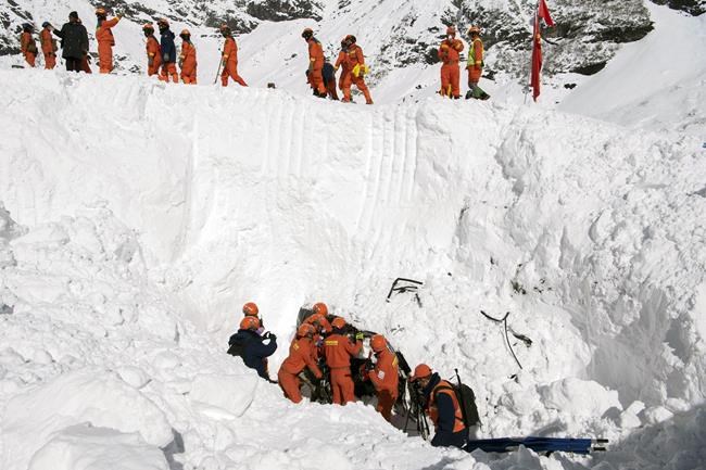 More bodies found in Tibet avalanche; death toll rises to 28 | iNFOnews.ca More bodies found in Tibet avalanche; death toll rises to 28 | iNFOnews.ca