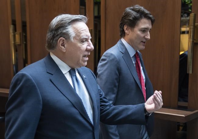 François Legault accuses Justin Trudeau of attacking Quebec's democracy and people | iNFOnews.ca CP1950980247