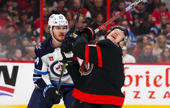 Scheifele lifts Jets to 5-1 win over Senators | iNFOnews.ca