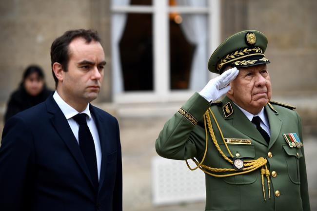 Algeria's army chief on discreet 1st-ever visit to France | iNFOnews.ca