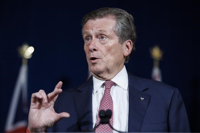Toronto mayor calls for national summit to tackle mental health crisis | iNFOnews.ca