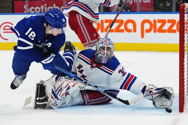 Mitch Marner scores in OT, Maple Leafs battle back to down Rangers 3-2 | iNFOnews.ca