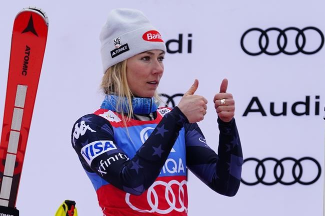 Shiffrin must wait for record win 86 but takes slalom title | iNFOnews.ca Shiffrin must wait for record win 86 but takes slalom title | iNFOnews.ca