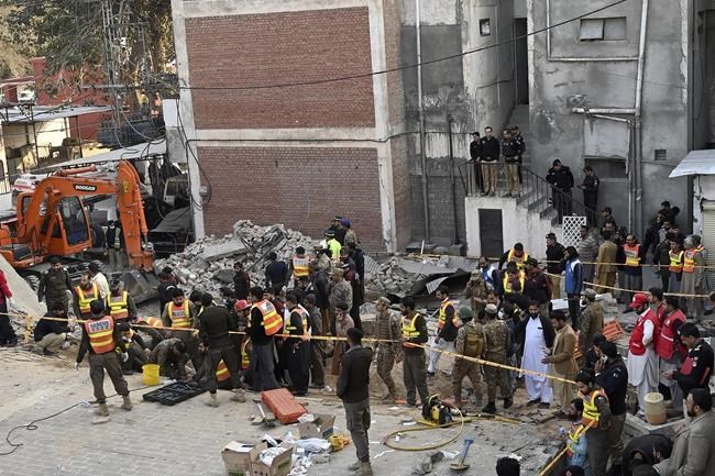 Death toll from Pakistan mosque suicide bombing rises to 74 | iNFOnews.ca Death toll from Pakistan mosque suicide bombing rises to 74 | iNFOnews.ca