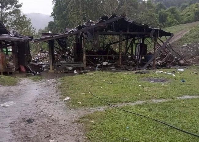 Rights groups say Myanmar military is increasing air attacks | iNFOnews.ca CP2040026322