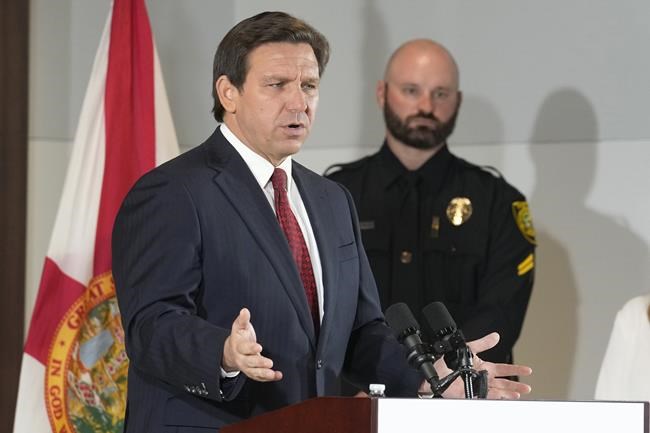 DeSantis injects politics into $114B Florida budget proposal | iNFOnews.ca CP1103644810
