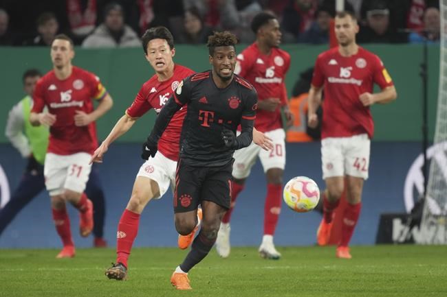Canadian Alphonso Davies scores as Bayern beat Mainz 4-0 to move on in German Cup | iNFOnews.ca Canadian Alphonso Davies scores as Bayern beat Mainz 4-0 to move on in German Cup | iNFOnews.ca