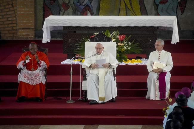 Pope urges Congo youth to reject corruption and they respond | iNFOnews.ca