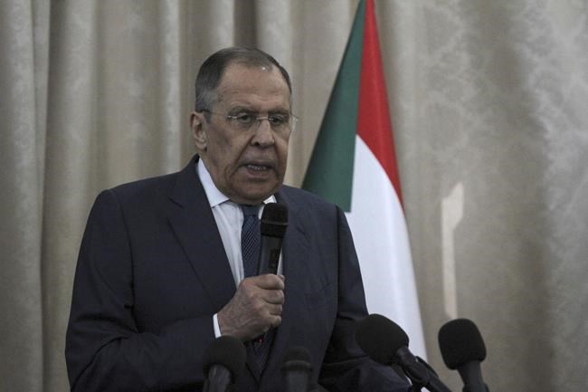 Russian FM, Sudan's military leaders kindle ties in Khartoum | iNFOnews.ca CP2143465705