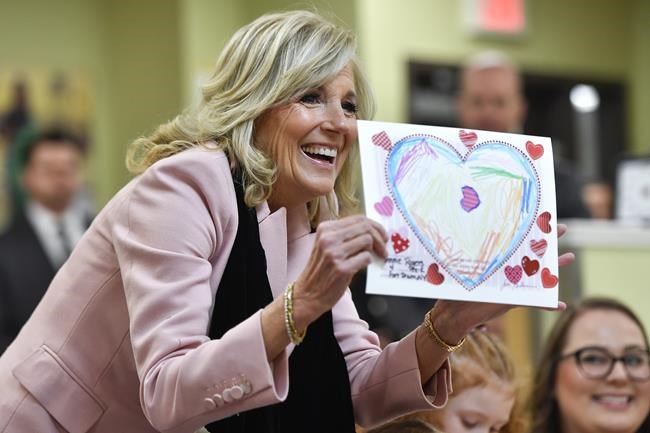 Open hearts, helping hands: Jill Biden's valentine to US | iNFOnews.ca
