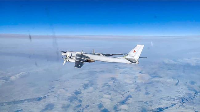 Russian bomber intercepted near Alaska as search continues for downed 'objects' | iNFOnews.ca CP375011296