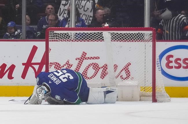 Goalie Thatcher Demko nearing return to Vancouver Canucks lineup | iNFOnews.ca