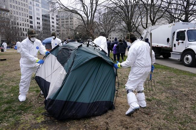 Park Service clears homeless encampment near White House | iNFOnews.ca Park Service clears homeless encampment near White House | iNFOnews.ca