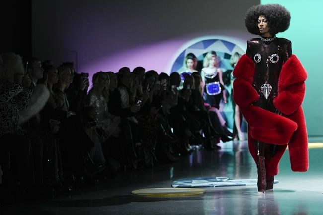 The Blonds close out NYFW in bejeweled, glitzy glamour | iNFOnews.ca