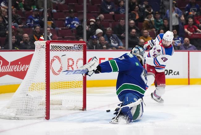 Panarin, Zibanejad score twice as Rangers extend streak with 6-4 win over Canucks | iNFOnews.ca