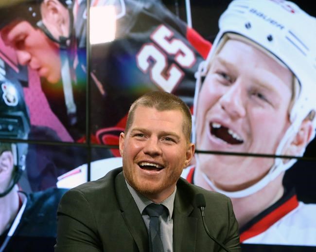 Senators legend Chris Neil's No. 25 being raised to the rafters in Ottawa | iNFOnews.ca