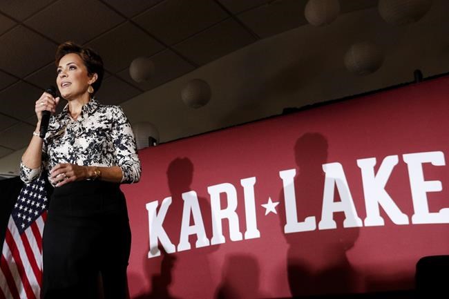 Kari Lake loses appeal in Arizona governor race challenge | iNFOnews.ca CP322552525