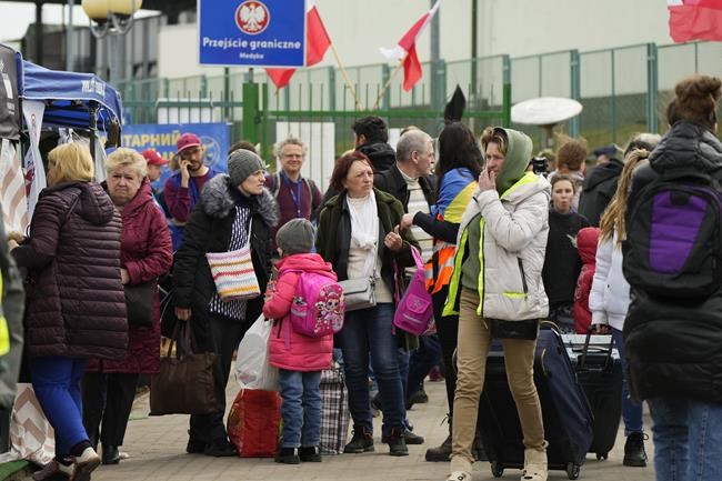 Ukrainian refugees safe, but not at peace, after year of war | iNFOnews.ca
