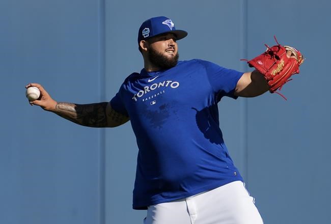 Blue Jays ace Alek Manoah soaking up all the info he can at spring training | iNFOnews.ca Blue Jays ace Alek Manoah soaking up all the info he can at spring training | iNFOnews.ca