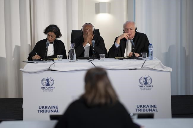 'People's court' tries Vladimir Putin for war in Ukraine | iNFOnews.ca