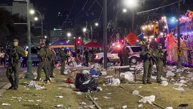 Mardi Gras parade shooting in New Orleans kills 1, wounds 4 | iNFOnews.ca